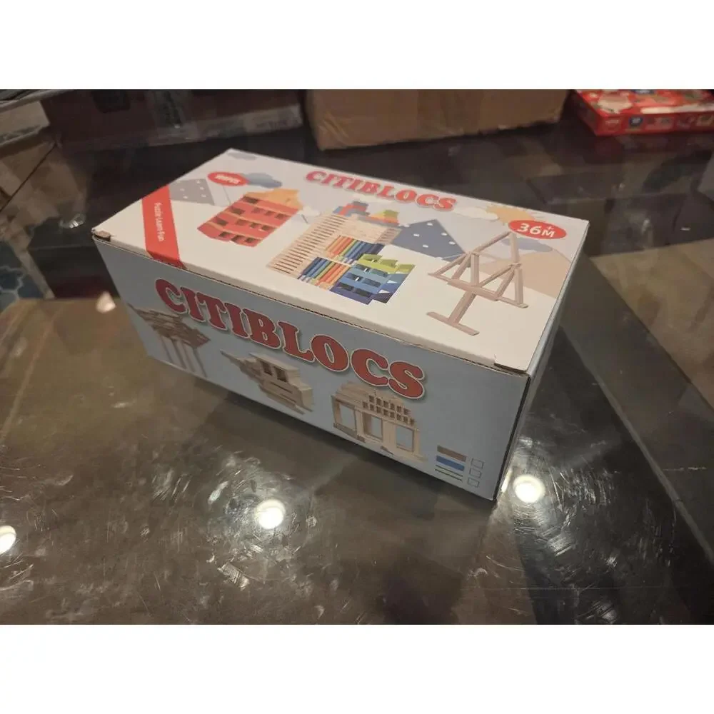 2x order (reserved)  - Citiblocs Wooden Building Blocks Set - 100 Pieces